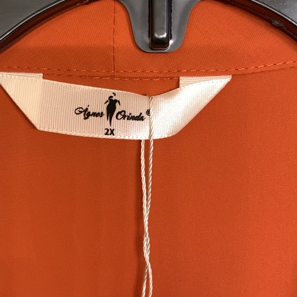 Beautiful rust color blouse, perfect for fall, brand new. - Picture 2 of 8